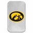 University of Iowa 1 oz Silver Colorized Bar (in TEP)