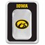 University of Iowa 1 oz Silver Colorized Bar (in TEP)
