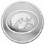 University of Iowa 1 oz Silver Round (in TEP)