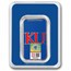 University of Kansas 1 oz Silver Colorized Bar (in TEP)