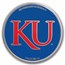 University of Kansas 1 oz Silver Colorized Round (in TEP)