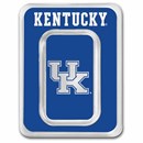 University of Kentucky 1 oz Silver Colorized Bar (in TEP)