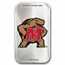 University of Maryland 1 oz Silver Colorized Bar (in TEP)