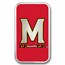 University of Maryland 1 oz Silver Colorized Bar (in TEP)