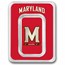 University of Maryland 1 oz Silver Colorized Bar (in TEP)