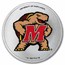 University of Maryland 1 oz Silver Colorized Round (in TEP)