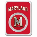 University of Maryland 1 oz Silver Colorized Round (in TEP)