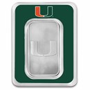 University of Miami 1 oz Silver Bar (in TEP)