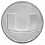 University of Miami 1 oz Silver Round (in TEP)