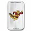 University of Minnesota 1 oz Silver Colorized Bar (in TEP)