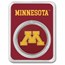 University of Minnesota 1 oz Silver Colorized Round (in TEP)