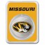 University of Missouri 1 oz Silver Colorized Round (in TEP)