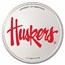 University of Nebraska 1 oz Silver Colorized Round (in TEP)