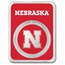 University of Nebraska 1 oz Silver Colorized Round (in TEP)