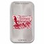 University of Oklahoma 1 oz Silver Colorized Bar (in TEP)