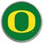 University of Oregon 1 oz Silver Colorized Round (in TEP)