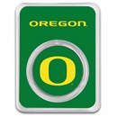 University of Oregon 1 oz Silver Colorized Round (in TEP)