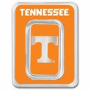 University of Tennessee 1 oz Silver Colorized Bar (in TEP)