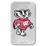 University of Wisconsin 1 oz Silver Colorized Bar (in TEP)