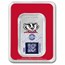 University of Wisconsin 1 oz Silver Colorized Bar (in TEP)