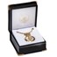 US Mercury Dime Watch Gold-Tone Pendant