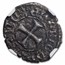 Venetian Republic Silver Tor (1382-1400 AD) XF-45 NGC (Vault)