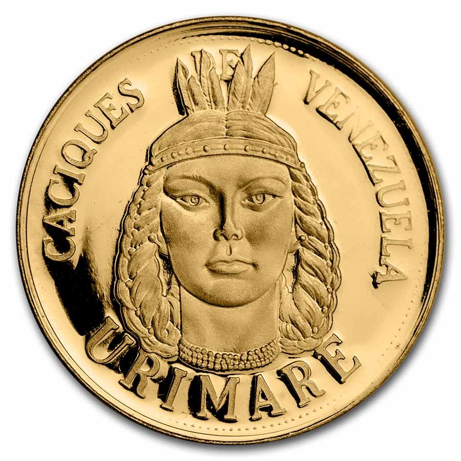 Venezuela 2.5 Gramos Gold De Oro Puro (Chiefs, Random)