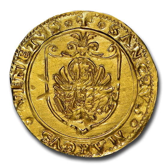 Venice Gold Scudo d'Oro Andrea Gritti (1523-39 AD) AU-58 NGC Venice Gold Scudo d'Oro Andrea Gritti (1523-39 AD) AU-58 NGC
