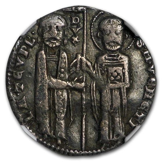 Venice Silver Grosso Lorenzo Tiepolo (1268-75 AD) VF-30 NGC Venice Silver Grosso Lorenzo Tiepolo (1268-75 AD) VF-30 NGC