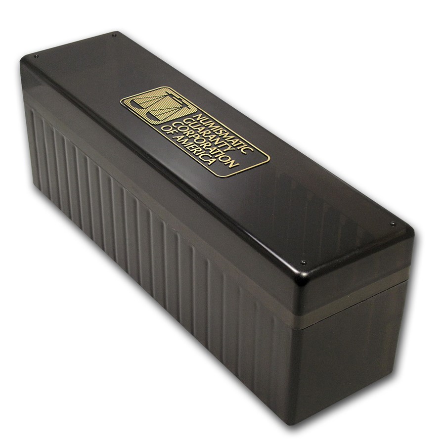 Buy Vintage Black NGC 20 Coin Storage Boxes (Used / Recycled) APMEX