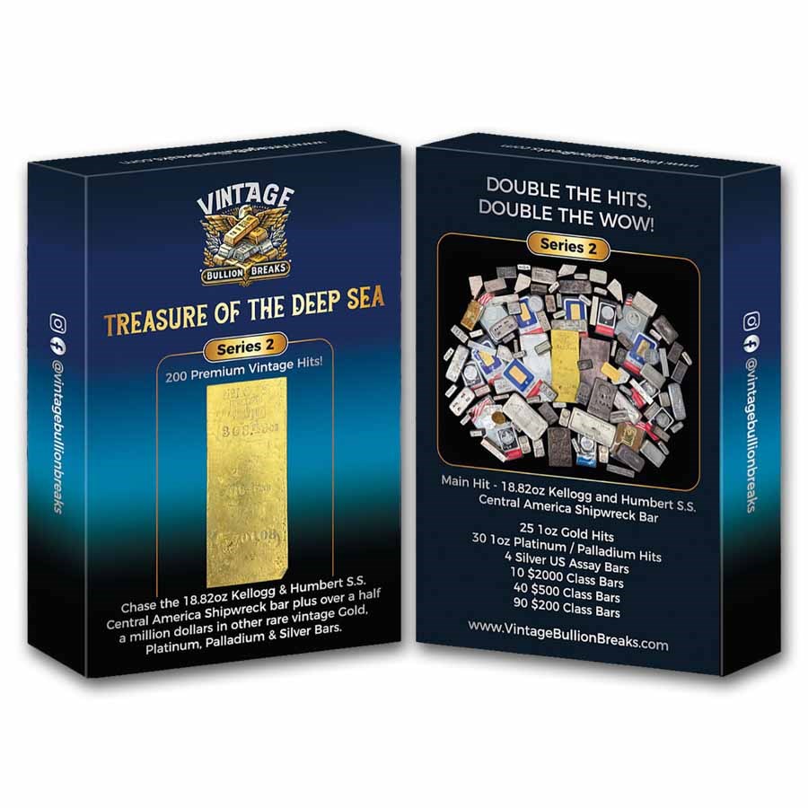 Vintage Bullion Breaks Series 2 - Treasure of the Deep Sea Sealed