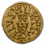 Visigoths Gold Tremissis Sisebut (612-621 AD) MS-63 PCGS