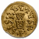 Visigoths Gold Tremissis Sisebut (612-621 AD) MS-63 PCGS
