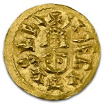 Visigoths Gold Tremissis Sisebut (612-621 AD) MS-64 NGC