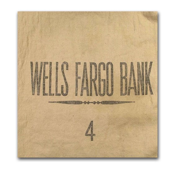 Buy Wells Fargo Bank Canvas Bag (USED) APMEX