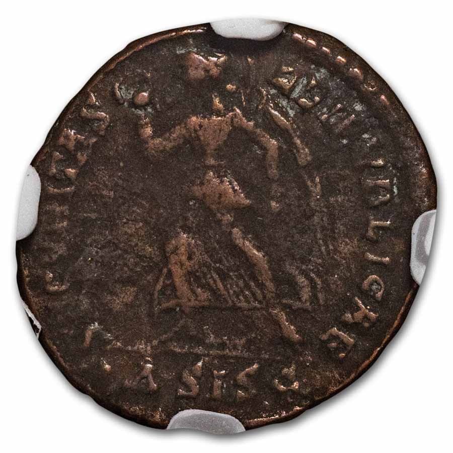 Western Roman Empire AE 3 Valentinian I (364-375 AD) NGC