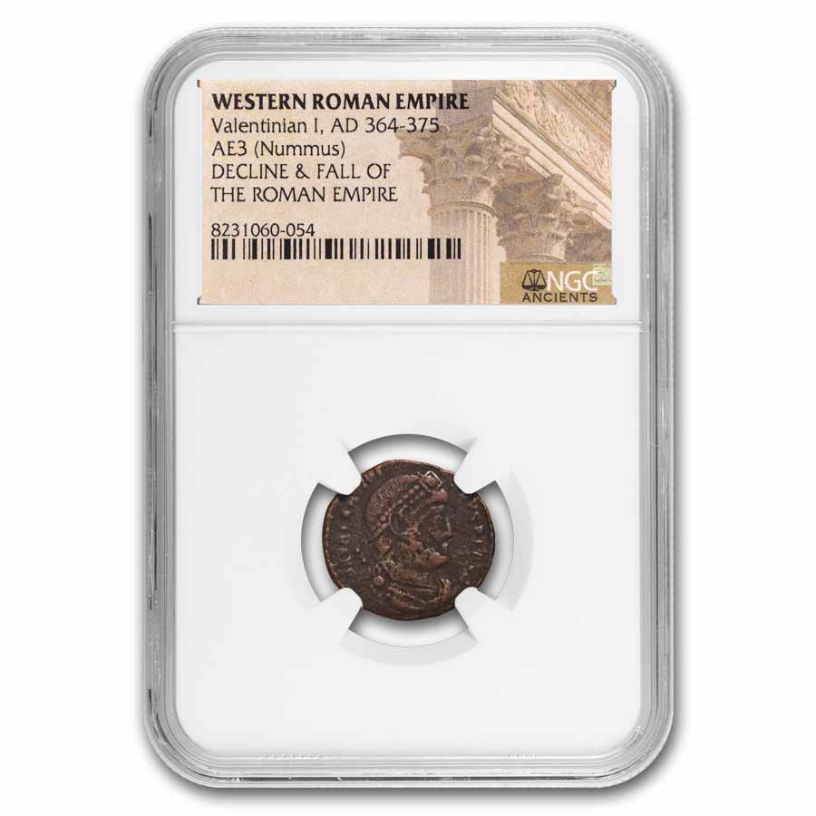 Buy 364-375 Western Roman Empire AE3 Valentinian I NGC | APMEX