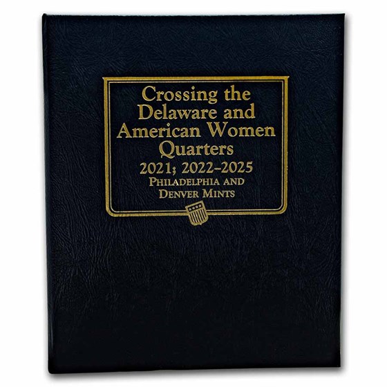 Whitman Album #4949 - Crossing Delaware & American Women Quarters
