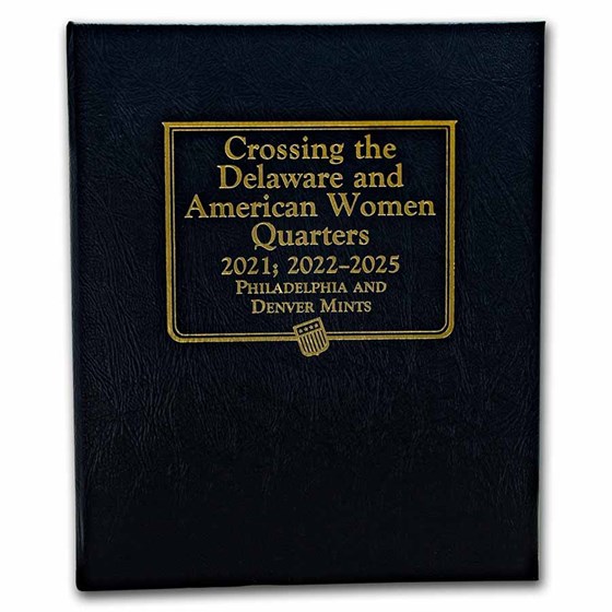 Whitman Album #4949 - Crossing Delaware & American Women Quarters Whitman Album #4949 - Crossing Delaware & American Women Quarters