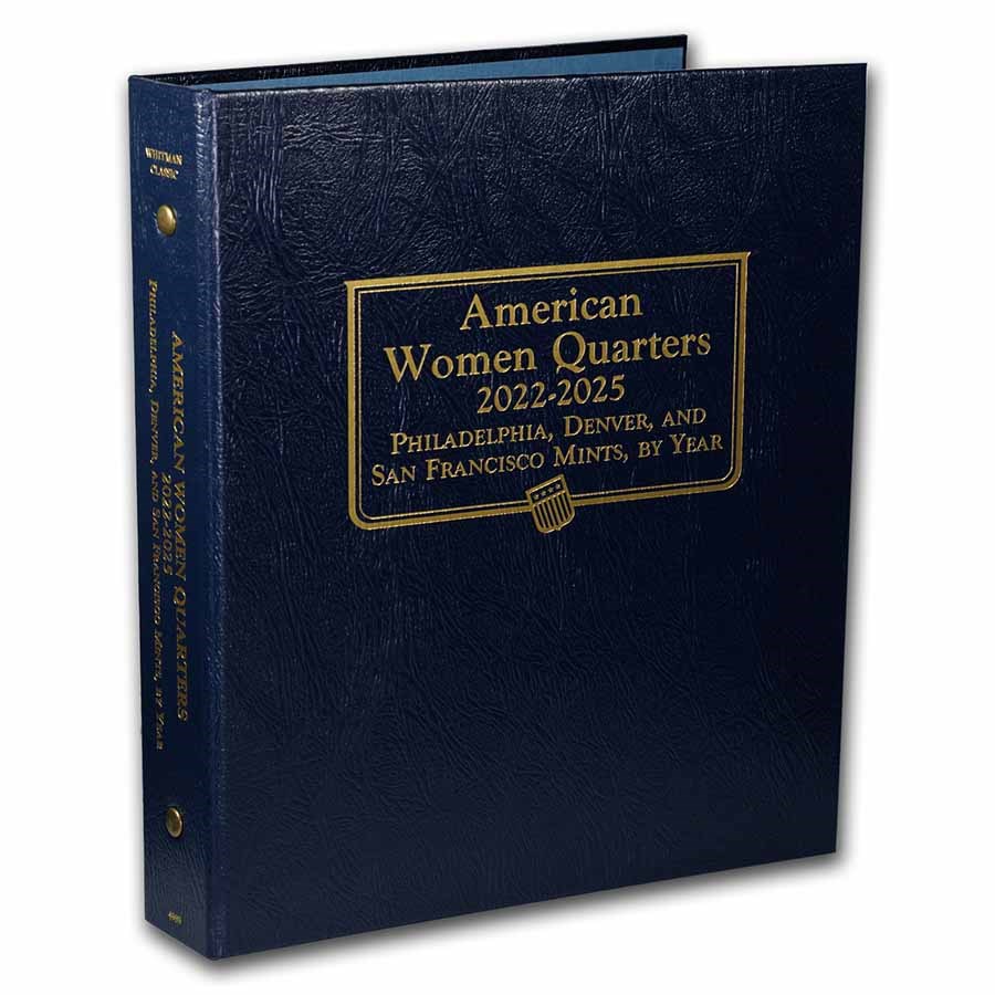 Whitman Album #4989 - Women Quarters P, D & S by Year