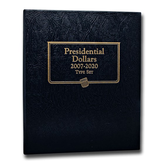 Whitman Coin Album #2183 - Presidential Dollars Single Mint or PF