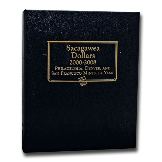 Whitman Coin Album #2234 - Sacagawea Dollars 2000-2008 Whitman Coin Album #2234 - Sacagawea Dollars 2000-2008