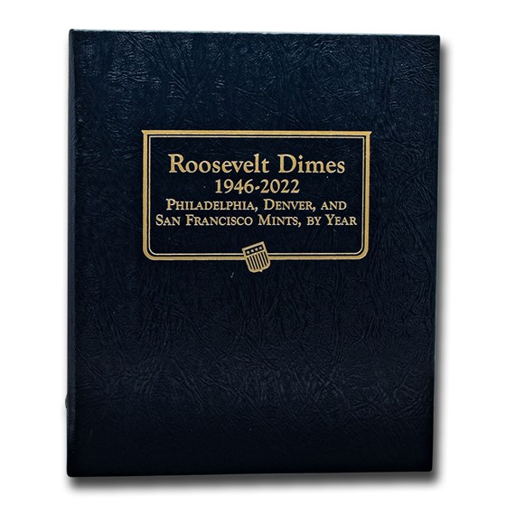 Whitman Coin Album #3394 - Roosevelt Dimes 1946-2022 Whitman Coin Album #3394 - Roosevelt Dimes 1946-2022
