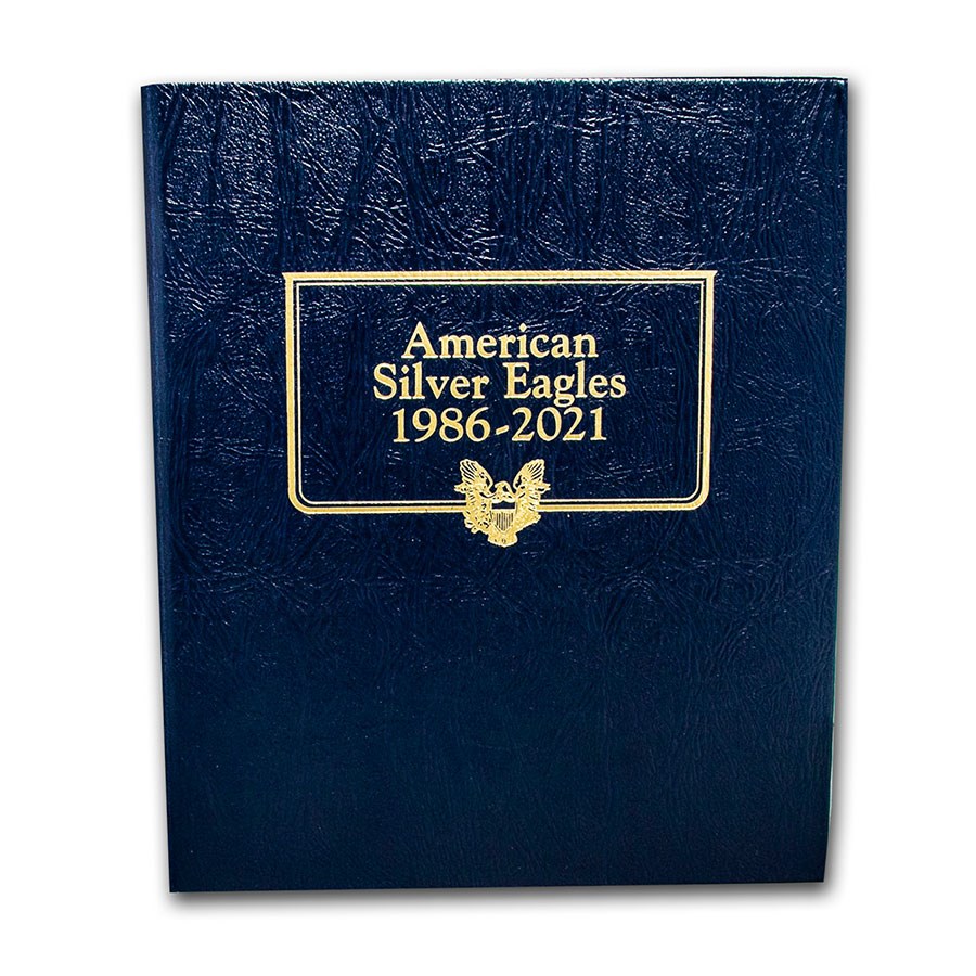 Whitman Coin Album #3395 - U.S. Silver Eagles - 1986-2021