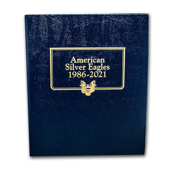 Whitman Coin Album #3395 - U.S. Silver Eagles - 1986-2021 Whitman Coin Album #3395 - U.S. Silver Eagles - 1986-2021