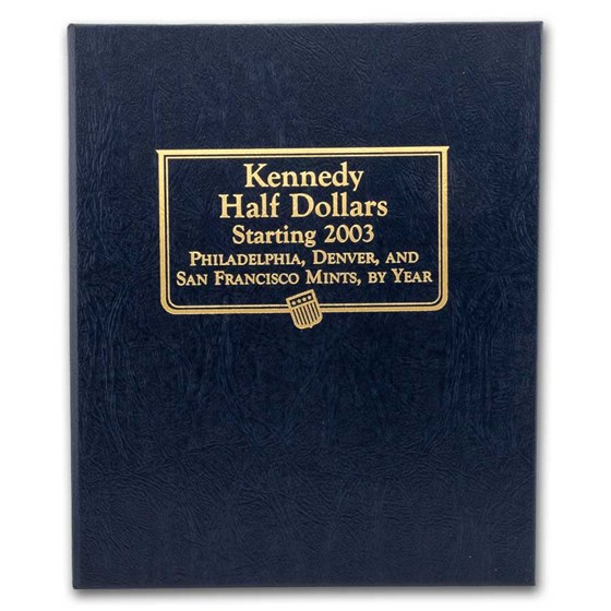 Whitman Coin Album #4773 - Kennedy Half Dollars 2003-2018 Whitman Coin Album #4773 - Kennedy Half Dollars 2003-2018