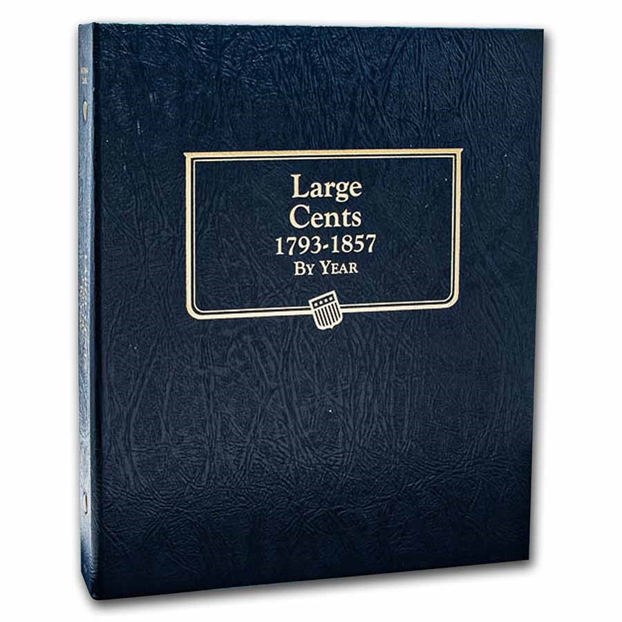 Whitman Coin Album #9110 - Large Cents 1793-1857