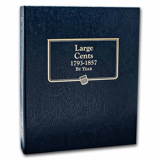 Whitman Coin Album #9110 - Large Cents 1793-1857 Whitman Coin Album #9110 - Large Cents 1793-1857