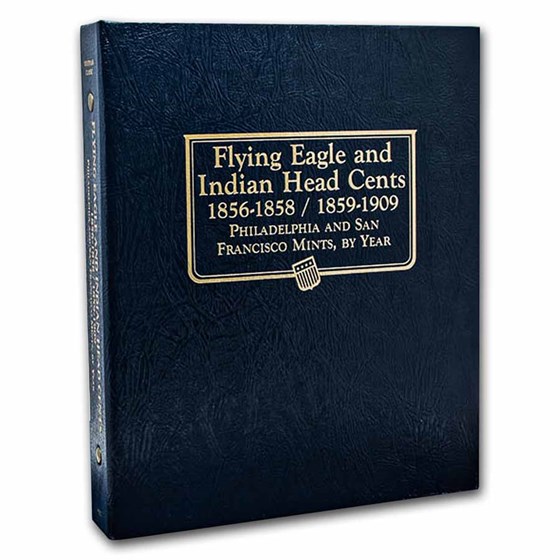 Whitman Coin Album #9111- Flying Eagle/Indian Head Cent 1856-1909 Whitman Coin Album #9111- Flying Eagle/Indian Head Cent 1856-1909