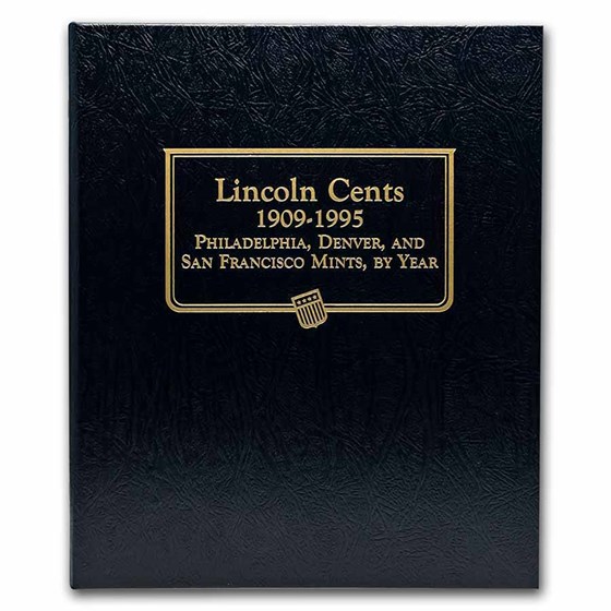 Whitman Coin Album #9112 - Lincoln Cents 1909-1995